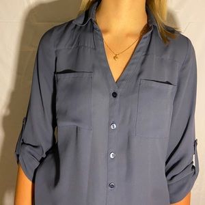blue blouse